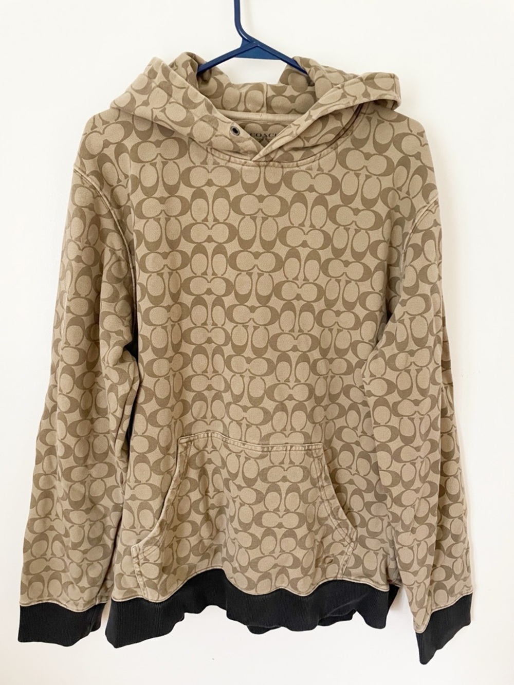 Coach Men's HEAVY Hoodie Signature C
Logo Print 100% Cotton XL